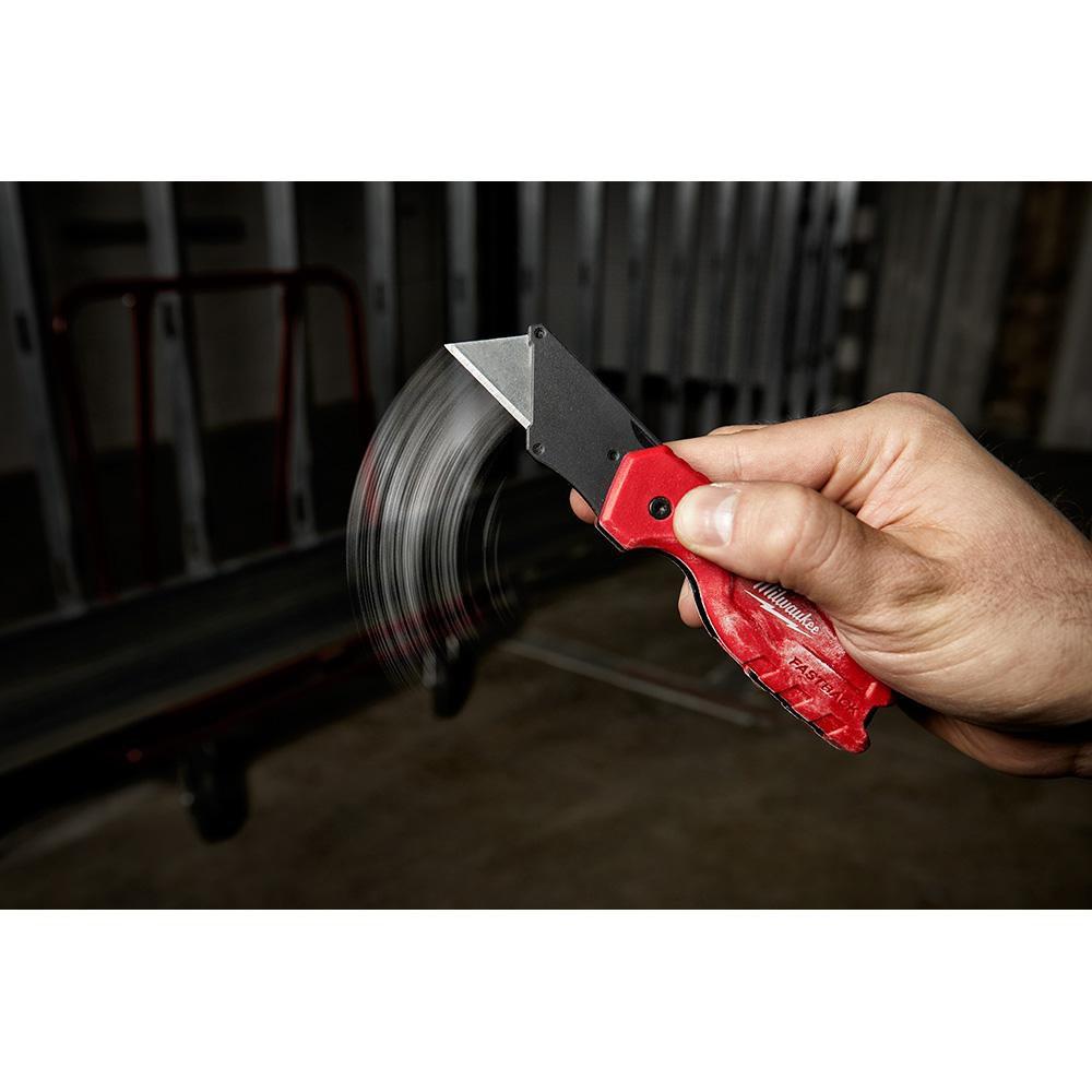 Milwaukee® Red Compact Folding Utility Knife 