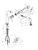 GROHE SuperSteel Single Handle Pull Down Kitchen Faucet 