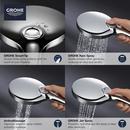 GROHE StarLight&reg; Chrome Multi Function Hand Shower 