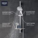 GROHE StarLight&reg; Chrome Single Function Hand Shower 