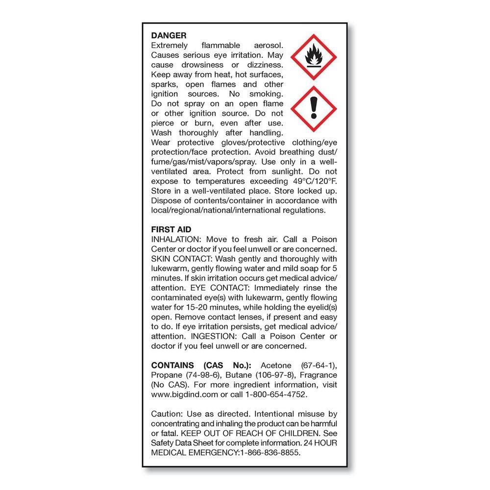 Big D Industries One Shot Aerosol Fogger 