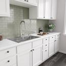 PROFLO® Brushed Nickel Single Handle Pull Down Kitchen Faucet with Two-Function Spray 