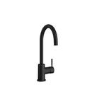 PROFLO&reg; Matte Black Single Handle Kitchen Faucet 
