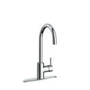PROFLO&reg; Chrome Single Handle Kitchen Faucet 
