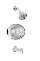 One Handle Single Function Bathtub & Shower Faucet in Polished Chrome (Trim Only)