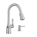 Moen Spot Resist&trade; Stainless Single Handle Pull Down Kitchen Faucet 