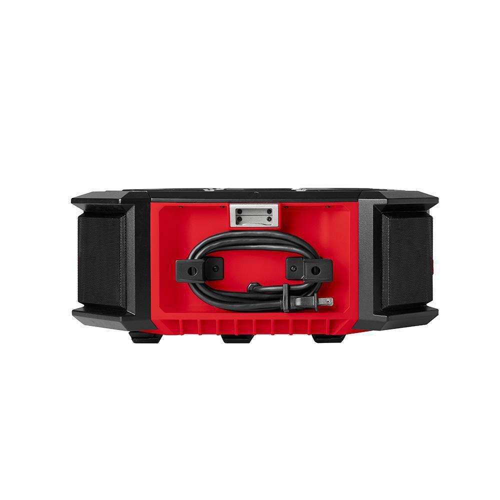 Milwaukee® Black Cordless Bluetooth Radio and Charger 