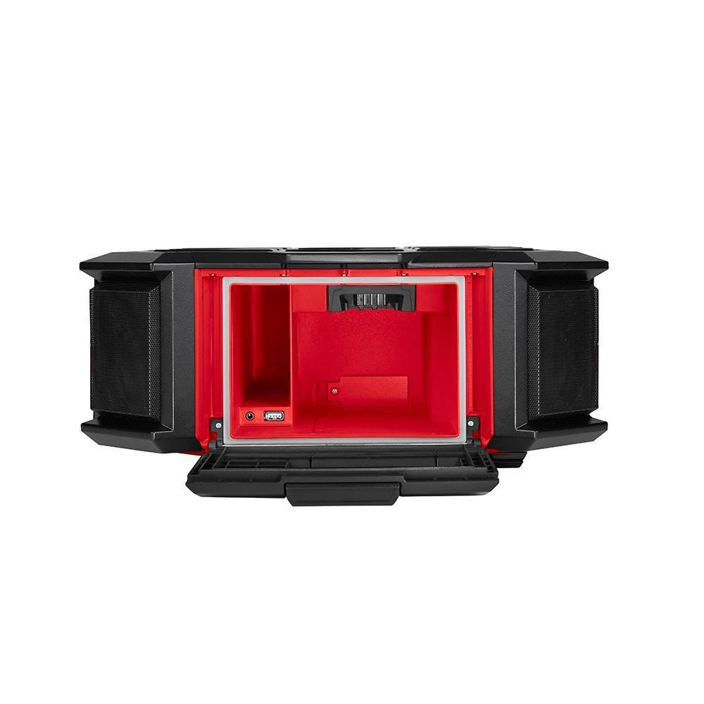 Milwaukee® Black Cordless Bluetooth Radio and Charger 