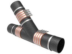 10 x 6 in. Clamp Galvanized Steel Pipe Harness