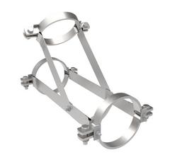 10 x 8 in. No Hub Fitting Restraint Wye