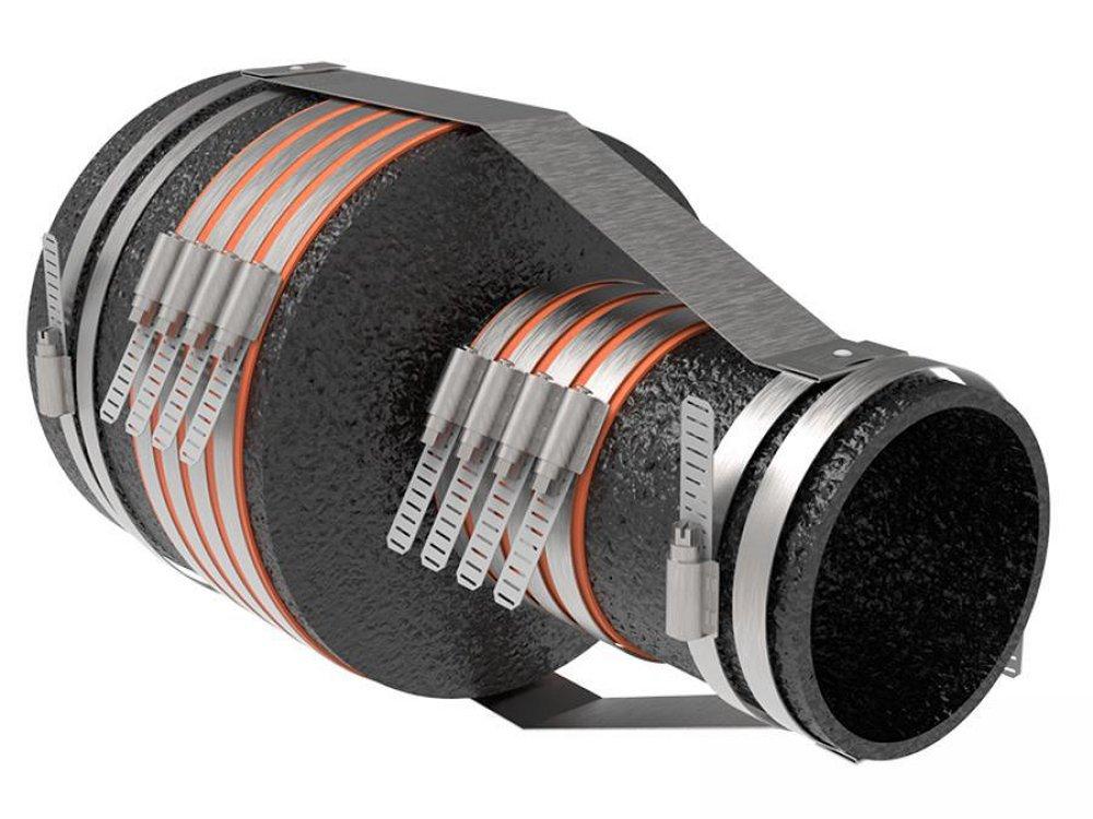 HoldRite™ Clamp Galvanized Steel Pipe Harness 