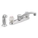 Moen Polished Chrome Two Handle Kitchen Faucet 