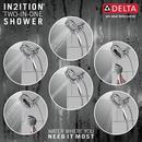 Delta Faucet Chrome Multi Function Hand Shower 