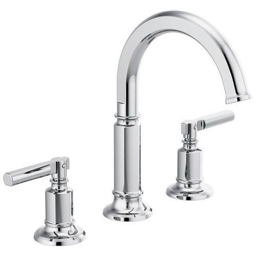 Brizo Chrome Widespread Bathroom Sink Faucet 