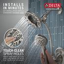Delta Faucet Brilliance&reg; Stainless Multi Function Hand Shower 