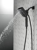 Delta Faucet Matte Black Multi Function Hand Shower 