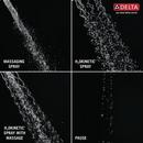 Delta Faucet Matte Black Multi Function Hand Shower 