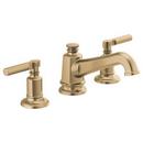 Brizo Luxe Gold Two Handle Widespread Bathroom Sink Faucet Handles Sold Separately 