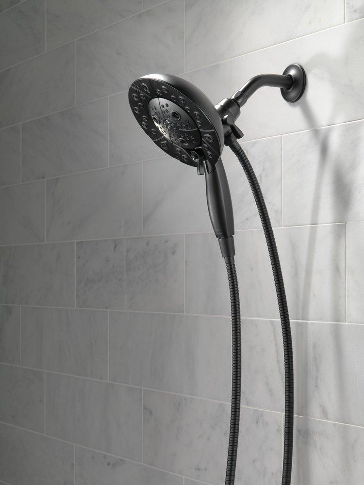 Delta Faucet Matte Black Multi Function Hand Shower 