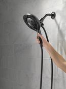 Delta Faucet Matte Black Multi Function Hand Shower 