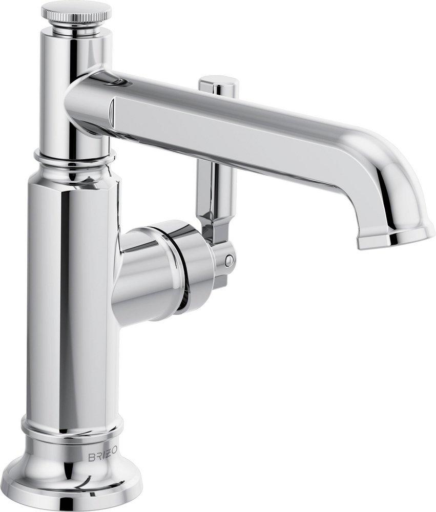 Brizo Chrome Single Handle Monoblock Bathroom Sink Faucet Lever Handle 