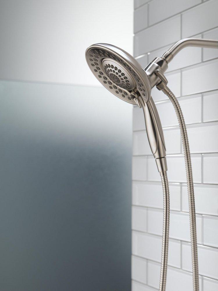 Delta Faucet Brilliance Stainless Multi Function Hand Shower 