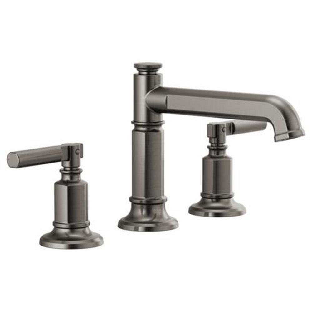 Brizo Luxe Steel Widespread Bathroom Sink Faucet 