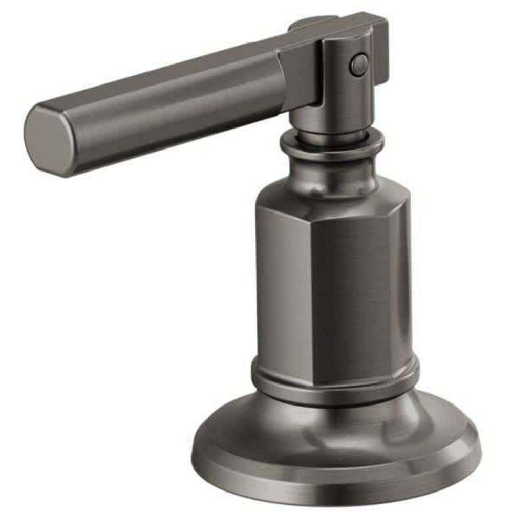 Brizo Brilliance Luxe Steel Two Handle Brass Lever Handle Kit 