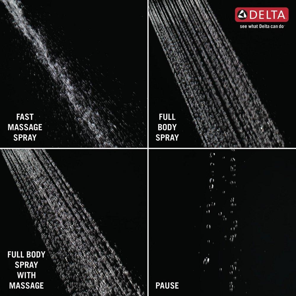 Delta Faucet Brilliance&reg; Stainless Multi Function Hand Shower 