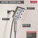 DELTA UNIVERSAL SHOWERING COMPONENTS: IN2ITION H2O HSSH 2.5GPM W/MAGNATITE 4S 