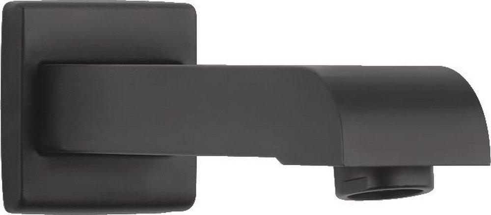 Non-Diverter Tub Spout in Matte Black 