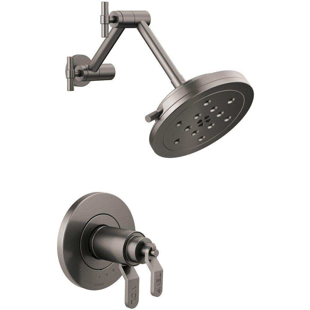 Brizo Luxe Steel Single Handle Multi Function Shower Faucet (Trim Only) 