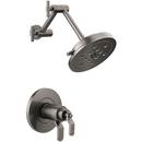 Brizo Luxe Steel Single Handle Multi Function Shower Faucet (Trim Only) 