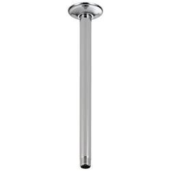 14 in. Ceiling Mount Shower Arm and Flange in Chrome