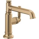 Brizo Brilliance Luxe Gold Single Handle Monoblock Bathroom Sink Faucet Lever Handle 