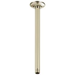 14 in. Shower Arm and Flange in Brilliance&reg; Polished Nickel