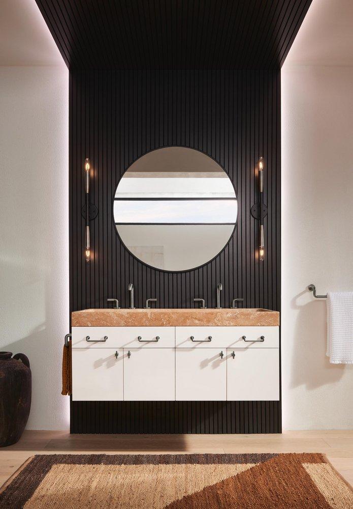 Brizo Luxe Steel 1-11/25 in Drawer Pull 