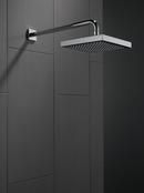 Delta Faucet Black Stainless 1/2 x 7 in. MNPT Solid Brass Shower Arm 