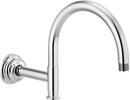 12-1/8 in. Arc Shower Arm and Flange in Polished Chrome 