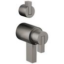 Tempassure® Thermostatic Valve With Diverter Trim Handle Kit - Lever in Brilliance® Luxe Steel®