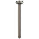 Delta Faucet Brilliance&reg; Stainless 1/2 x 14 x 2-1/2 in. Shower Arm and Flange 