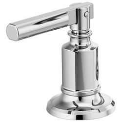 Two Handle Brass Lever Handle Kit in Polished Chrome