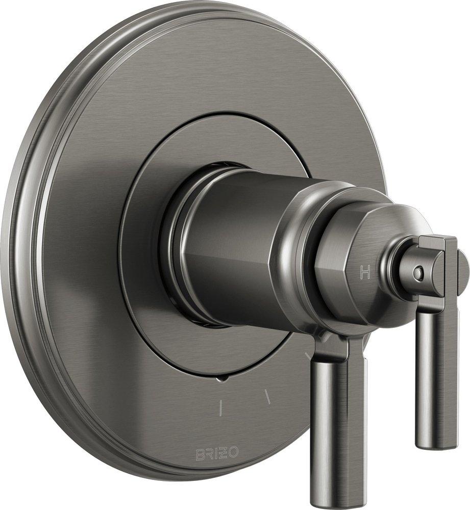 Brizo Luxe Steel Two Handle Single Function Bathtub & Shower Faucet (Trim Only) 