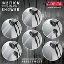 Delta Faucet Matte Black Multi Function Hand Shower 