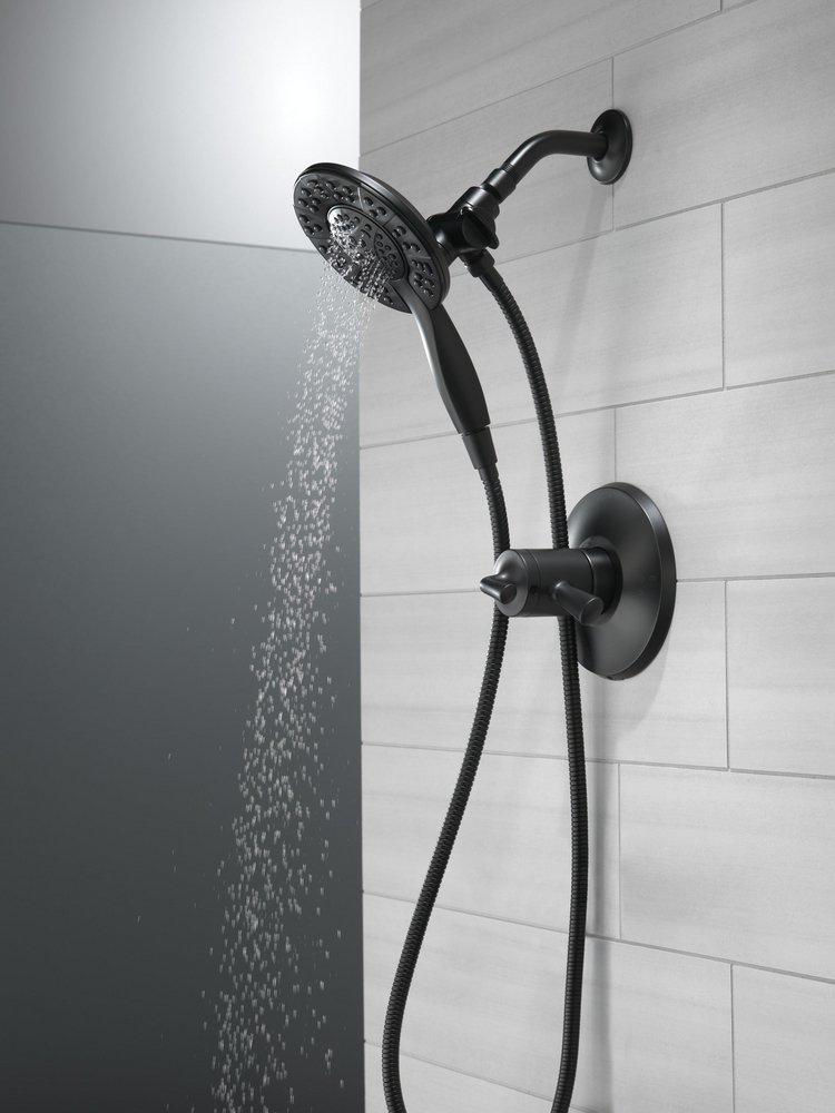 Delta Faucet Matte Black Multi Function Hand Shower 
