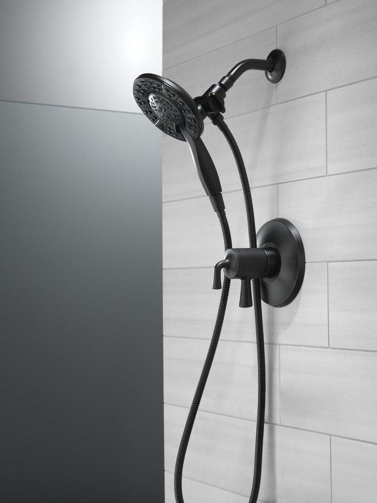 Delta Faucet Matte Black Multi Function Hand Shower 