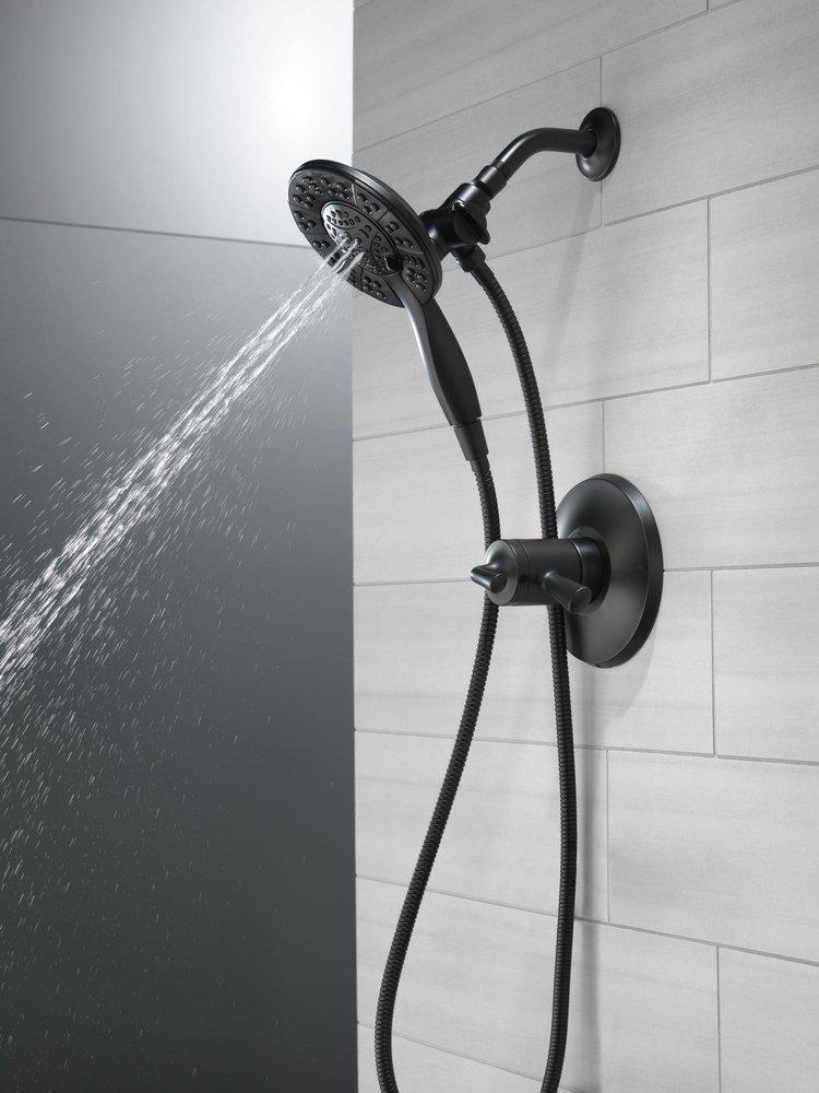 Delta Faucet Matte Black Multi Function Hand Shower 