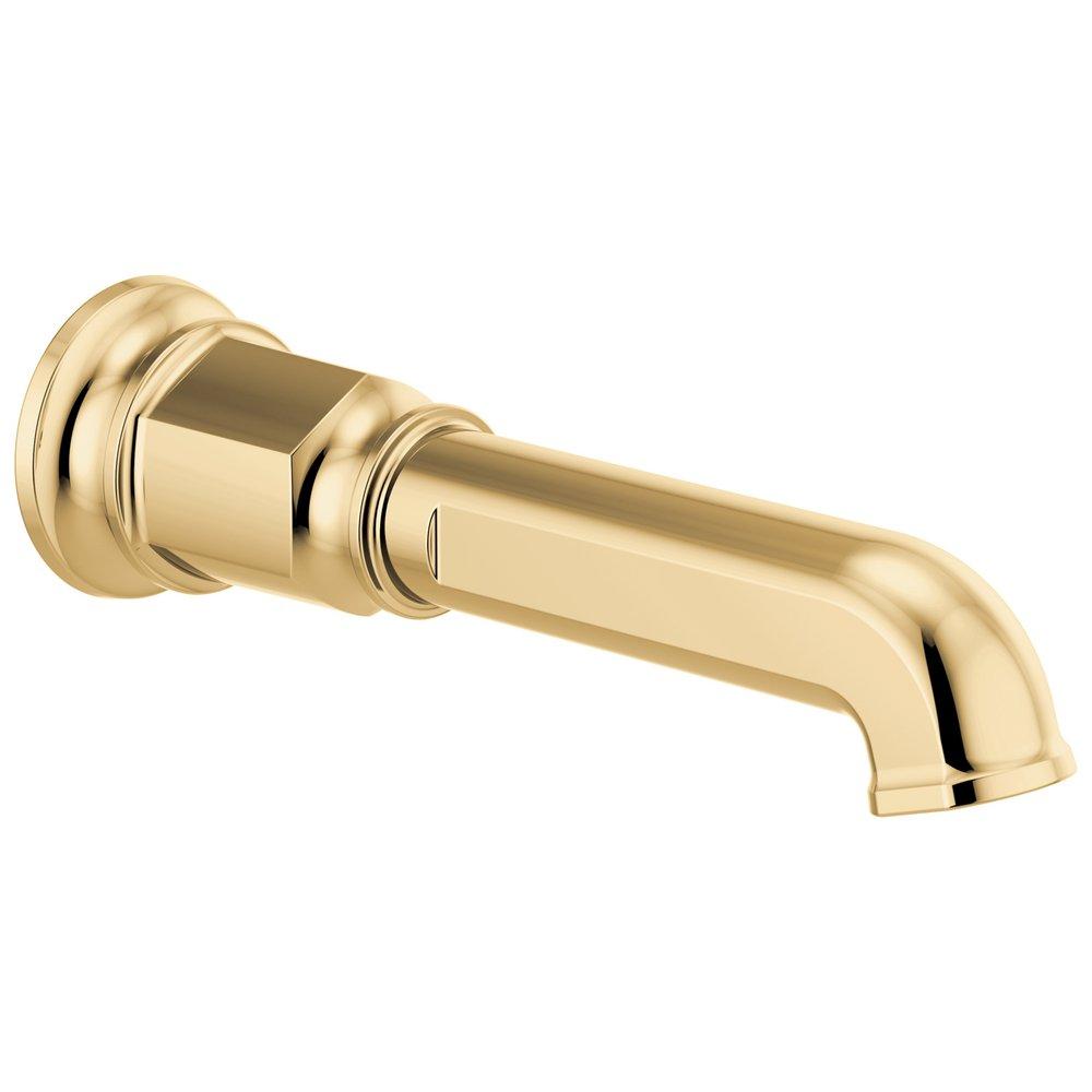 Brizo Polished Gold 2-3/4 in. Solid Brass Tub Spout 