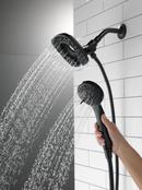 Delta Faucet Matte Black Multi Function Hand Shower 