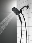 Delta Faucet Matte Black Multi Function Hand Shower 